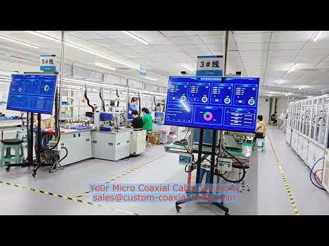 20 pin micro coaxial cable USA factory coaxial connector n p 10u coaxial cable speed A/V Coupler Cab