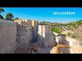 Jerusalem: Biblical Hill, The Valley of Hinnom, The Mount Zion Trench, The Wall Builders Garden.