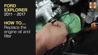 How to replace the Thermostat on your Ford Explorer 2011 - 2017