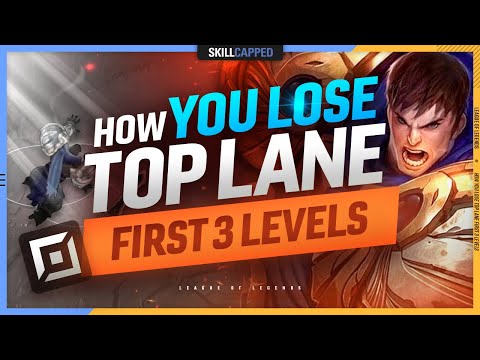 How You Lose Top Lane in the First 3 Levels - League of Legends Guide
