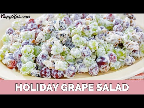 Holiday Grape Salad