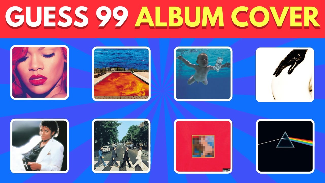 Can You Name These 99 Iconic Album Covers? 🎵 | Ultimate Music Cover Quiz