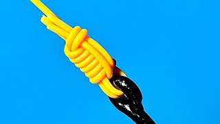 SUPER STRONG fishing knot for hook & braid | BEST knot ever - Simple vs Double San Diego Jam Knot