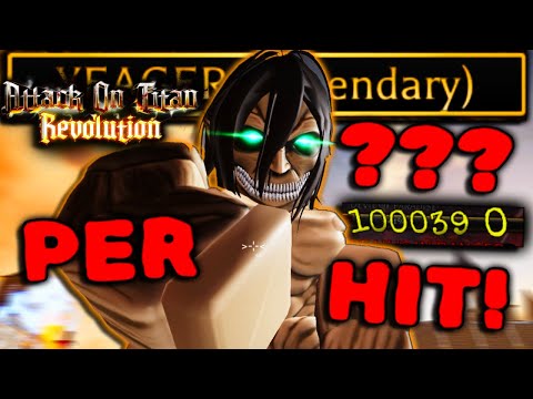 AOT Revolution BEST Attack TITAN Build! (CRAZY!)