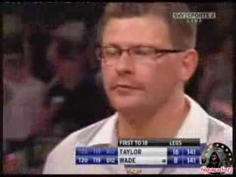 Taylor Wade 9 Dart Leg World Matchplay 08 Final