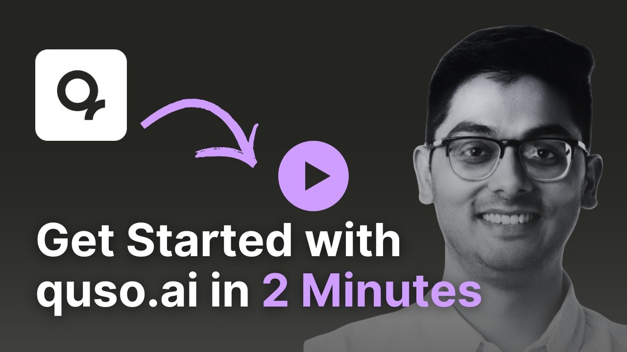 How To Use quso.ai | Get Started with quso.ai in 2 Minutes