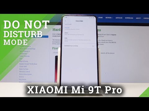 How to Activate Do Not Disturb Mode in XIAOMI Mi 9T Pro - Silent Mode