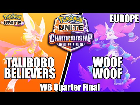 Talibobo Believers vs Woof Woof - PUCS EU Februrary WB Quarter - Pokemon Unite Tournament