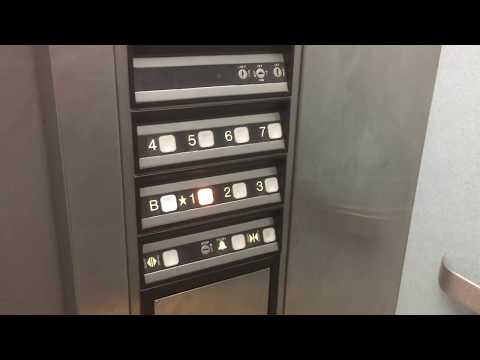 8 FLOOR HIGHDRAULIC - Dover/Marshall Oildraulic Elevator - Centre Ct. - Shadyside, Pittsburgh, PA