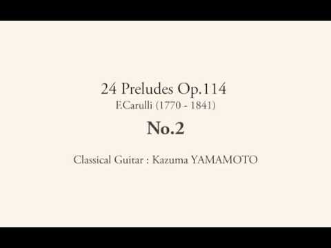 24 Preludes Op.114 No.2 F.Carulli