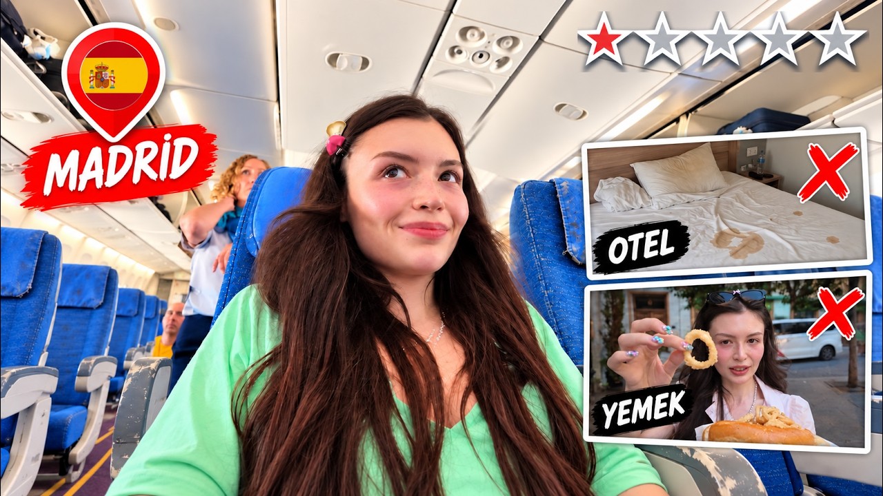 TEK BAŞIMA EN DÜŞÜK PUANLI MADRİD TATİLİ!