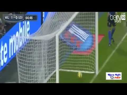 AC Milan Vs Udinese 2-0 All Goals Highlights 01-12-2014