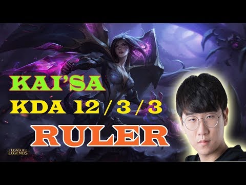 Gen G RULER - Kai'Sa VS Lucian ADC - Quadra Kill - Patch 8.18 Korea Challenger HD