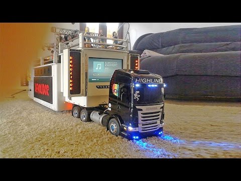 Miniatura TRIO Elétrico DEMOLIDOR / Como Funciona A CONTROLE REMOTO - Mini Truck Feito de Madeira