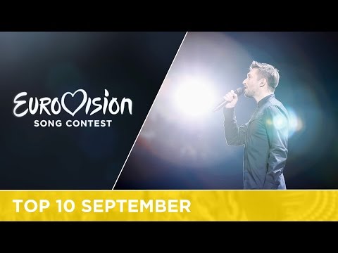 TOP 10: Most watched in September - Eurovision Song Contest