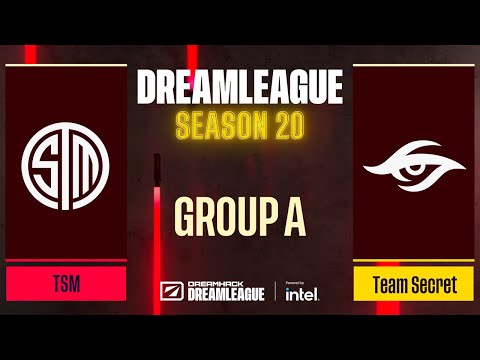 Dota2 - TSM vs Team Secret - Game 1 - DreamLeague Season 20 - Group A