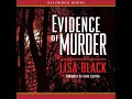 Evidence Of Murder Audiobook By Lisa Black