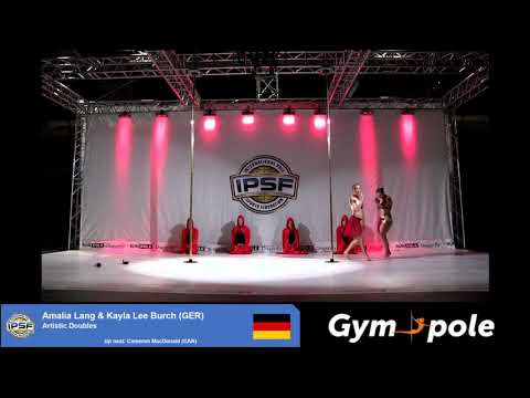 WPSC19 - Artistic Pole - Doubles - Amalia Lang & Kayla Lee Burch - Germany