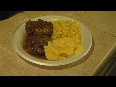 Hamburger steak patties