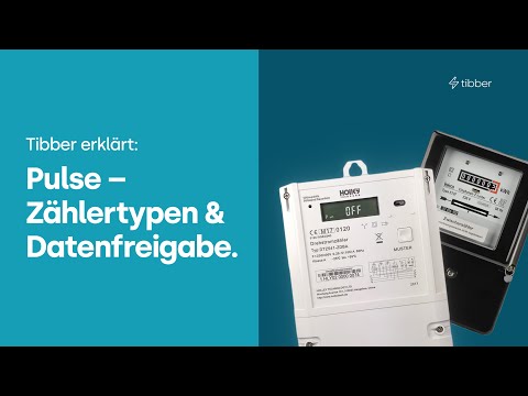 Tibber erklärt: Pulse | Video 3 – Zählertypen und Datenfreigabe.