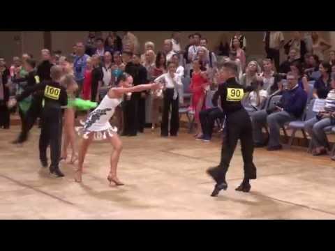 GOC-2014 Junior 1 latin 1/4 final samba