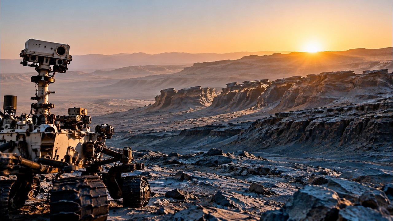 Marte al amanecer: Curiosity descubre misteriosos acantilados que esconden secretos del pasado