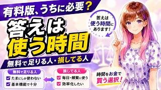 ChatGPT有料版、うちに必要？｜無料で足りる人・損している人の線引き