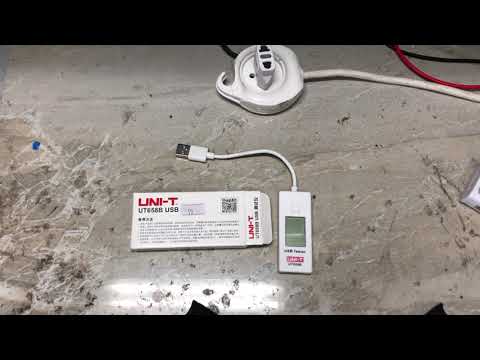 מודד מתח וזרם UNI-T UT658B USB 03-6323266