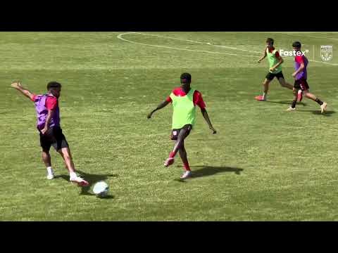 FC Ararat players tested the newly created pitches in Dzoraghbyur Training Center
