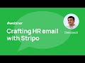 Webinar. Crafting HR email with Stripo. How to Create an Email for HR-manager