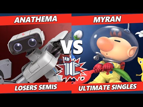 InfinityCON 2022 Losers Semis - Myran (Olimar) Vs. Anathema (ROB) SSBU Ultimate Tournament