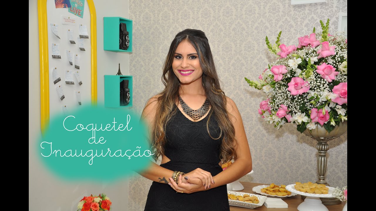 Coquetel de inauguração Nindy Barros