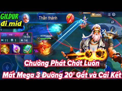 GILDUR Mid || Palm Strike Kills Mega 3 Lane 20 Fierce Minutes and the Ending