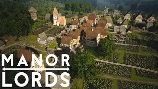 Manor Lords 中世の新作街づくり&領主シミュレーションゲーム  ハードモードを研究する EP1