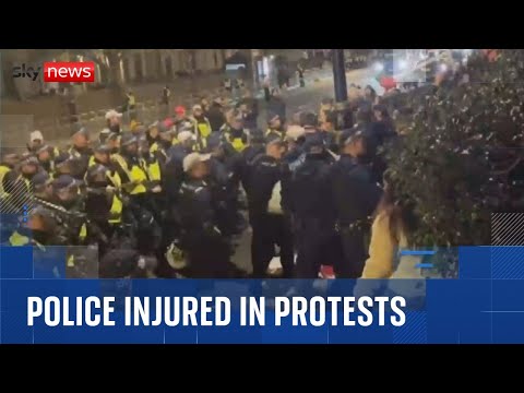 'Violent disorder' at Iran's London embassy leaves four in hospital