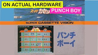 On Actual Hardware: Punch Boy on the Super Cassette Vision