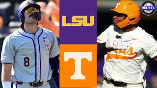 LSU vs #4 Tennessee Highlights (G3) | 2024 College Baseball Highlights