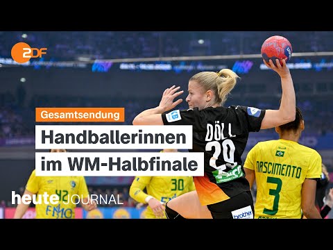 heute journal vom 09.12.2025 Made in Germany, Google-Ermittlungen, Handballerinnen im WM-Halbfinale