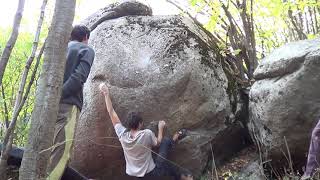 Video thumbnail de Michelin, 8a. Targasonne