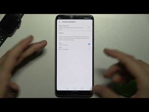 How to Change Screen Resolution on HUAWEI P20 Pro – Display Size