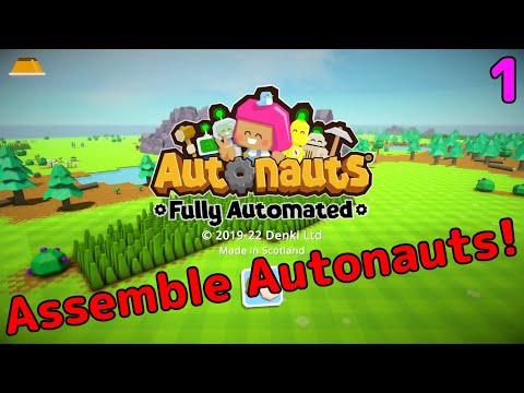 Colony-building, automation *and* programming?? Yes please! | Let's Play Autonauts Ep 1