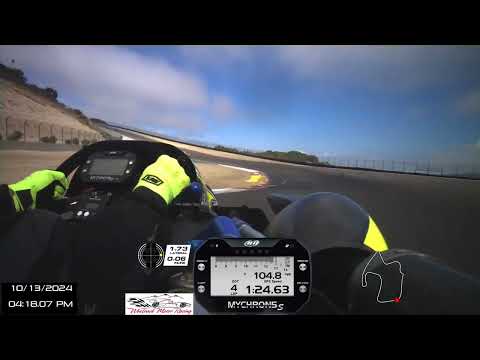 Laguna Seca  250 Superkart 1:24.3 Lap