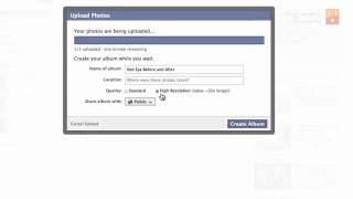 Just Show Me: How to upload photos to Facebook