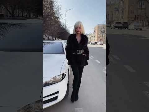 Норкова шуба FD-12 кольору махагон