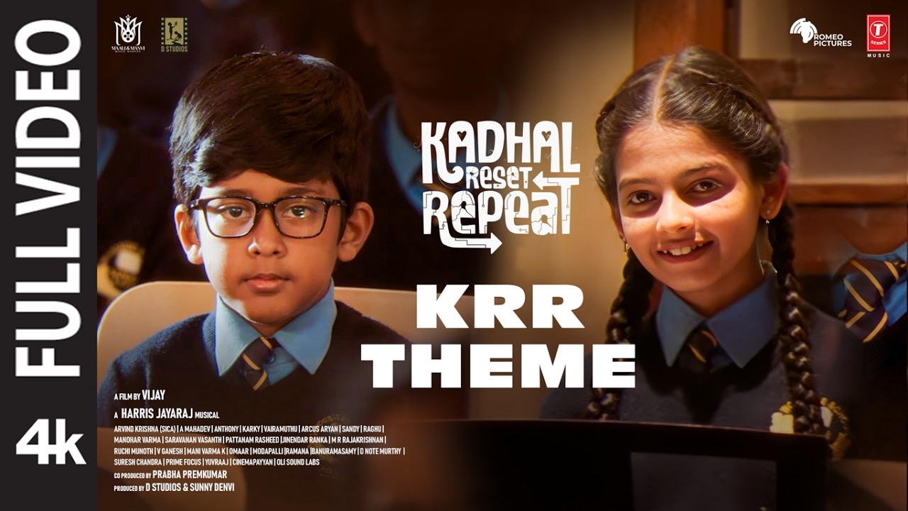 Full Video: KRR THEME | Kadhal Reset Repeat | Harris Jayaraj | Vijay | Madumkesh | Jiya Shankar