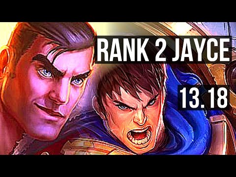 JAYCE vs GAREN (TOP) | Rank 2 Jayce, 16/2/4, Legendary, Rank 23 | NA Challenger | 13.18