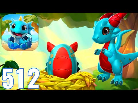Dragon Mania Legends - Gameplay Walkthrough Part 512 - Red Horn Dragon (iOS, Android)