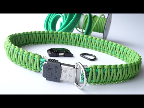 Make a Strong Dog Collar at Home using Webbing and Paracord - Easy to Make – CBYS