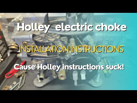 Holley Carb Mods! Replace manual choke with Electric choke on a 4160 Holley Carb! #garagenation