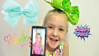 CALLING JOJO SIWA AND SHE ANSWERED *OMG* JOJO&#39;S JUICE